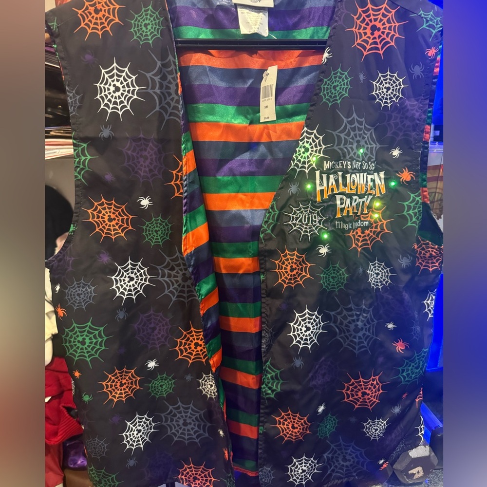Mickey’s not so scary Halloween party, magic Kingdom Halloween vest!!!!